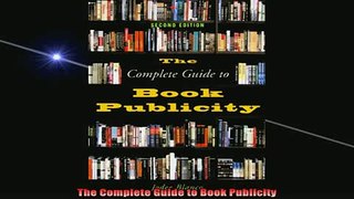 FREE EBOOK ONLINE  The Complete Guide to Book Publicity Online Free
