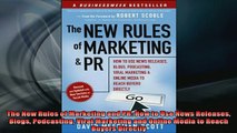 READ FREE Ebooks  The New Rules of Marketing and PR How to Use News Releases Blogs Podcasting Viral Online Free