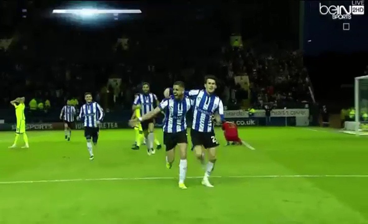 Kieran Lee Wonderful goal - Sheffield Wednesday FC 2-0 Brighton And Hove Albion - (13-5-2016) Championship Play-Offs