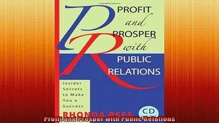 READ book  Profit and Prosper with Public Relations Full Free