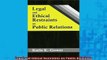 READ book  Legal and Ethical Restraints on Public Relations Full EBook