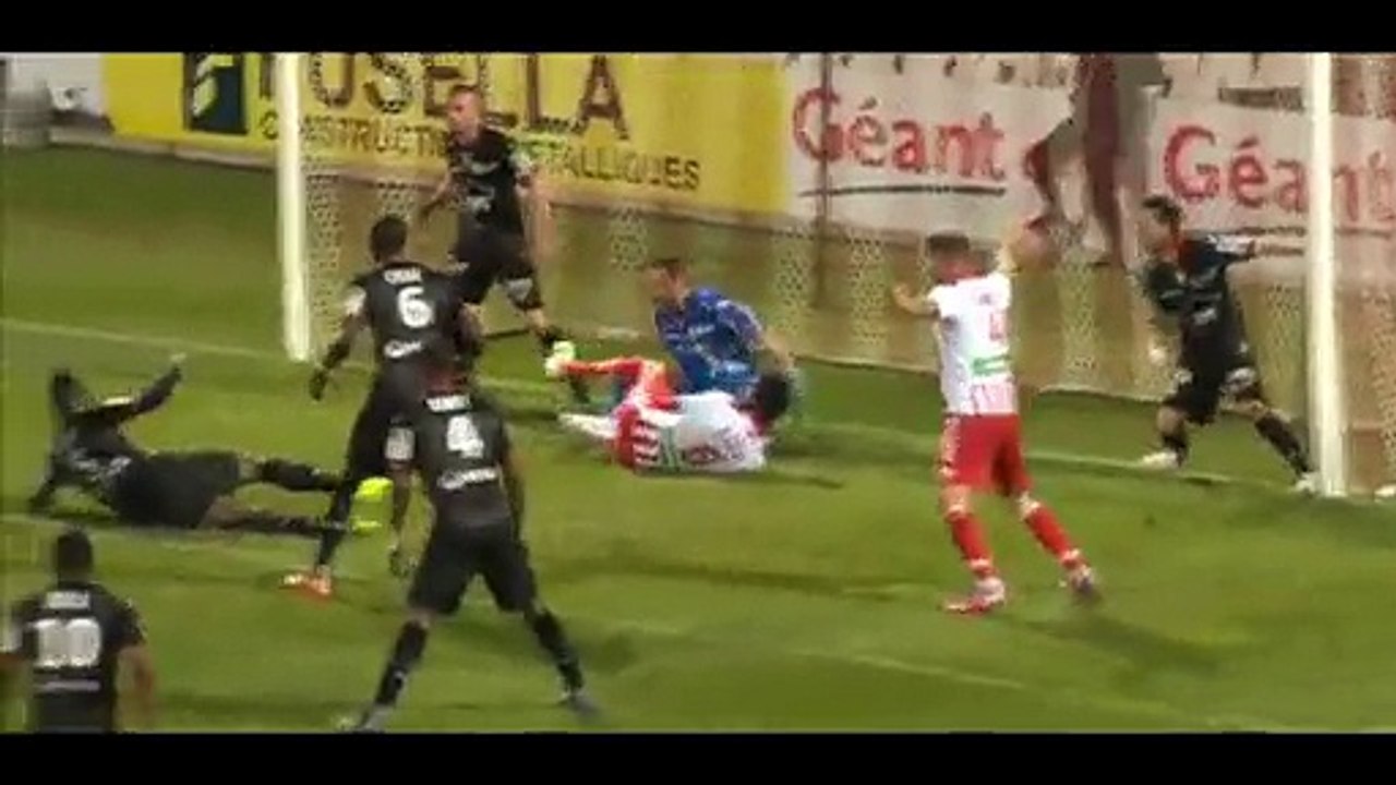 1-0 Cavalli  Penalty Goal - AC Ajaccio vs Dijon - 13.05.2015