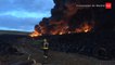 Espagne: incendie d'une gigantesque décharge de pneus, des milliers évacués