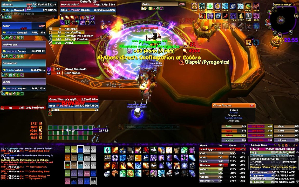 Fallen Legion vs. Eredar Twins