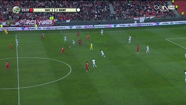 Dona Ndoh Goal HD - Valenciennes 2-2 Niort- 13-05-2016