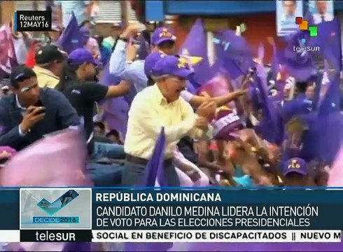 República Dominicana: Danilo Medina lidera la intención de voto