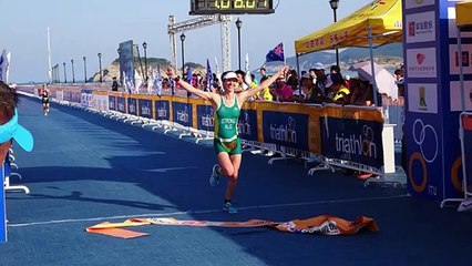 Kate Strong : CHAMPIONNE du monde de triathlon