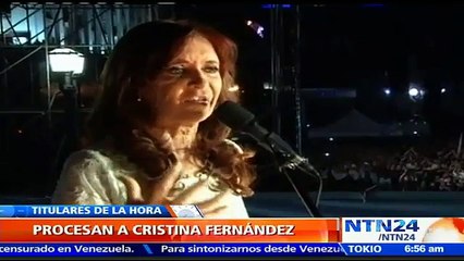 Procesan y embargan a Cristina Fernández en causa por presuntas irregularidades en Banco Central
