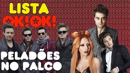 Top 7 maiores PELADÕES no palco EVEEEEEEEEEEEER