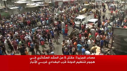 القوات العراقية تتراجع أمام تنظيم الدولة بالفلوجة