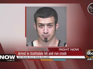 Arrest made in deadly hit and run crash in Scottsdale