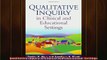 FREE PDF  Qualitative Inquiry in Clinical and Educational Settings  FREE BOOOK ONLINE