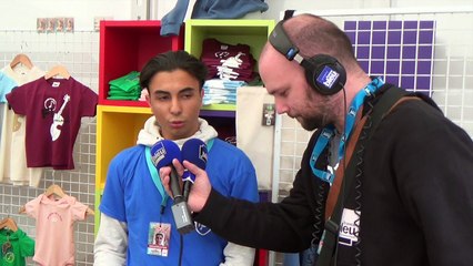 Nicolas Salin à la boutique FIMU