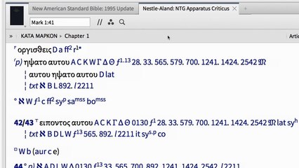 Logos 6 Nestle-Aland 28 with Apparatus | Logos Bible Software