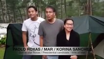 Citizen Mar Roxas goes camping in Baguio for birthday