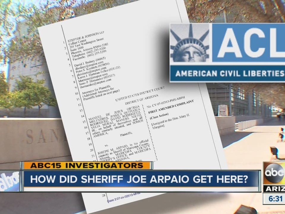 How did Arpaio get here?