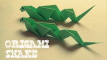 Origami - Origami Snake - Serpent en Origami