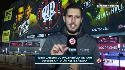 Rei do carisma, Fabrício Werdum defende cinturão no UFC 198