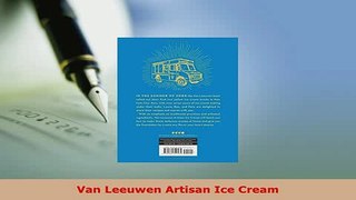 PDF  Van Leeuwen Artisan Ice Cream PDF Online