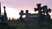 Graves In a Very Old Cemetery - Stock Footage | VideoHive 15411017