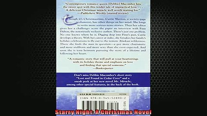 FREE PDF  Starry Night A Christmas Novel  BOOK ONLINE