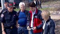 Trudeau tours Fort Mac destruction