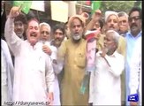 PPP workers celebrate Raja's exit