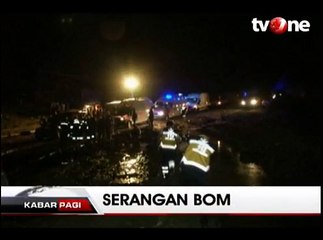 Bom Bunuh Diri Meledak, 4 Pelaku Tewas