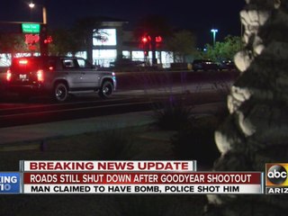 Roads shut down for hours after Goodyear shootout