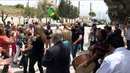 El pueblo libanés de Michel Temer festeja su asunción