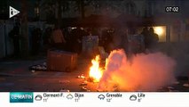 Violents incidents cette nuit à Rennes avec attaques de banques, boutiques, Galeries Lafayette,