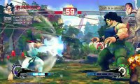 Batalla de Ultra Street Fighter IV: Hugo vs Ryu