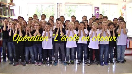L'école en choeur - Académie de Nice - Ecole publique Bilingue de Cuers