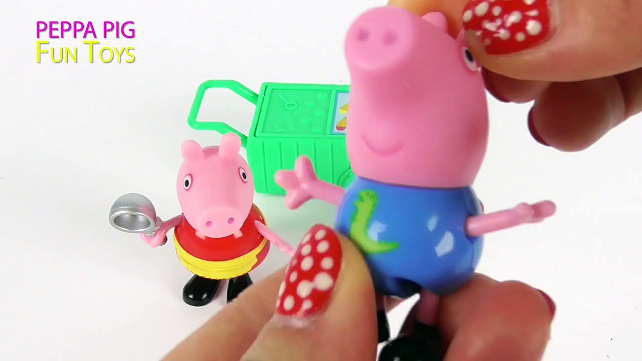 Peppa Pig with George Pig brother Ice Cream Time Play Set