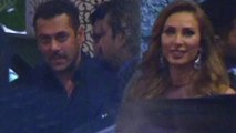 Salman Khan With Girlfriend Iulia Vantur At Preity Zinta Wedding Reception
