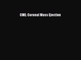 Read CME: Coronal Mass Ejection Ebook Free