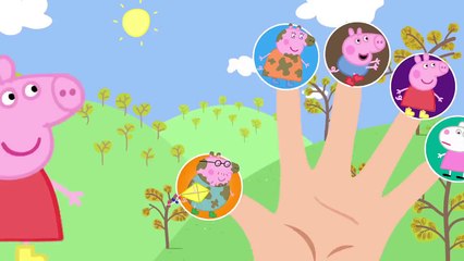 Peppa Pig & Daddy Playing Fly Kite | Five Little Fingers Nursery Rhyme Collection Songs and More