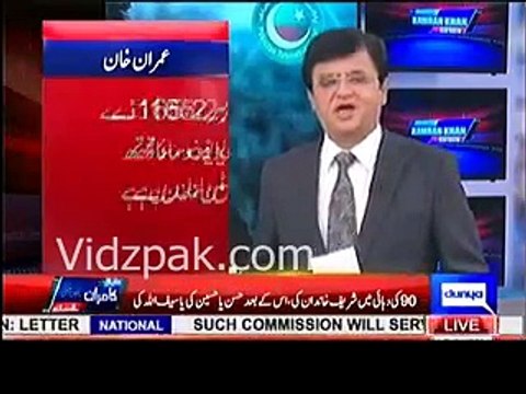 Aapki aur doosro ki off shore companies mai kya farak hai ??? - Kamran Khan on Imran Khan's confession of owning Off sho