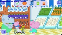 Peppa Pig En Francais dans le supermarché 2 | Jeux Pour Enfants | Jeux Peppa Pig VickyCoolTV