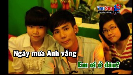 Karaoke - Anh Trôi Về Em - Đăng Khoa Idol