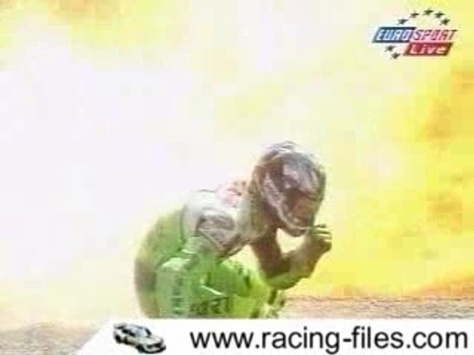 Accident Moto GP Kawasaki Explosion
