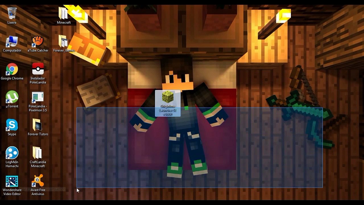 Como baixar e Instalar o Minecraft Pirata ( Shiginima Launcher v3000 )