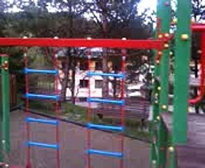 Plac sportowy w Bieszczadach - okolice miasteczka Cisna