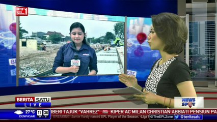 Pengerjaan Jalan Inspeksi Eks Kalijodo Sudah 90 Persen