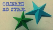 Origami - Origami 3D Star - 3D Étoile