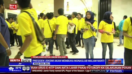 Presiden Jokowi akan Buka Munaslub Golkar Sabtu Malam