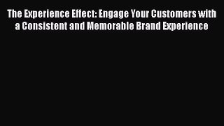[Read book] The Experience Effect: Engage Your Customers with a Consistent and Memorable Brand