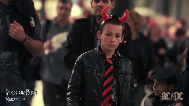 AC-DC - Marseille, We Salute You! (message aux fans français)