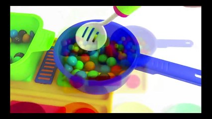 Cooking Candy Sweets toy Kitchen for kids to Learn Colors shapes sizes counting english Toy