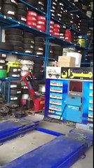 فرع وزارة التجارة حائل تكشف عن قبو يحتوي على إطارات منتهية الصلاحية